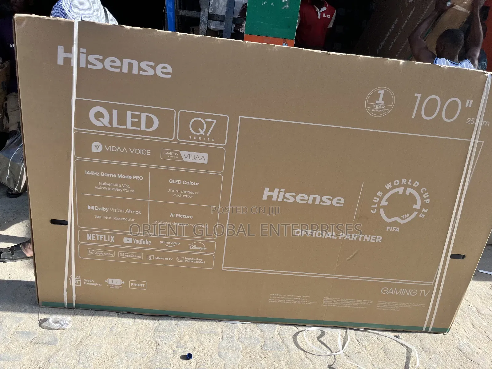 Hisense Qled 100inch Q7q Smart Led Tv