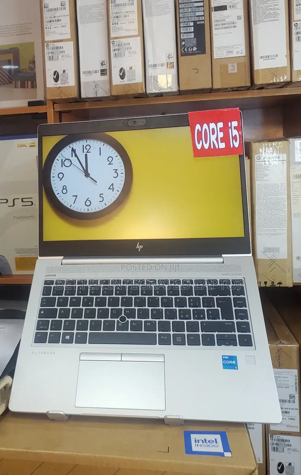 New Laptop HP ProBook 450 G6 8GB Intel Core i5 SSD 256GB