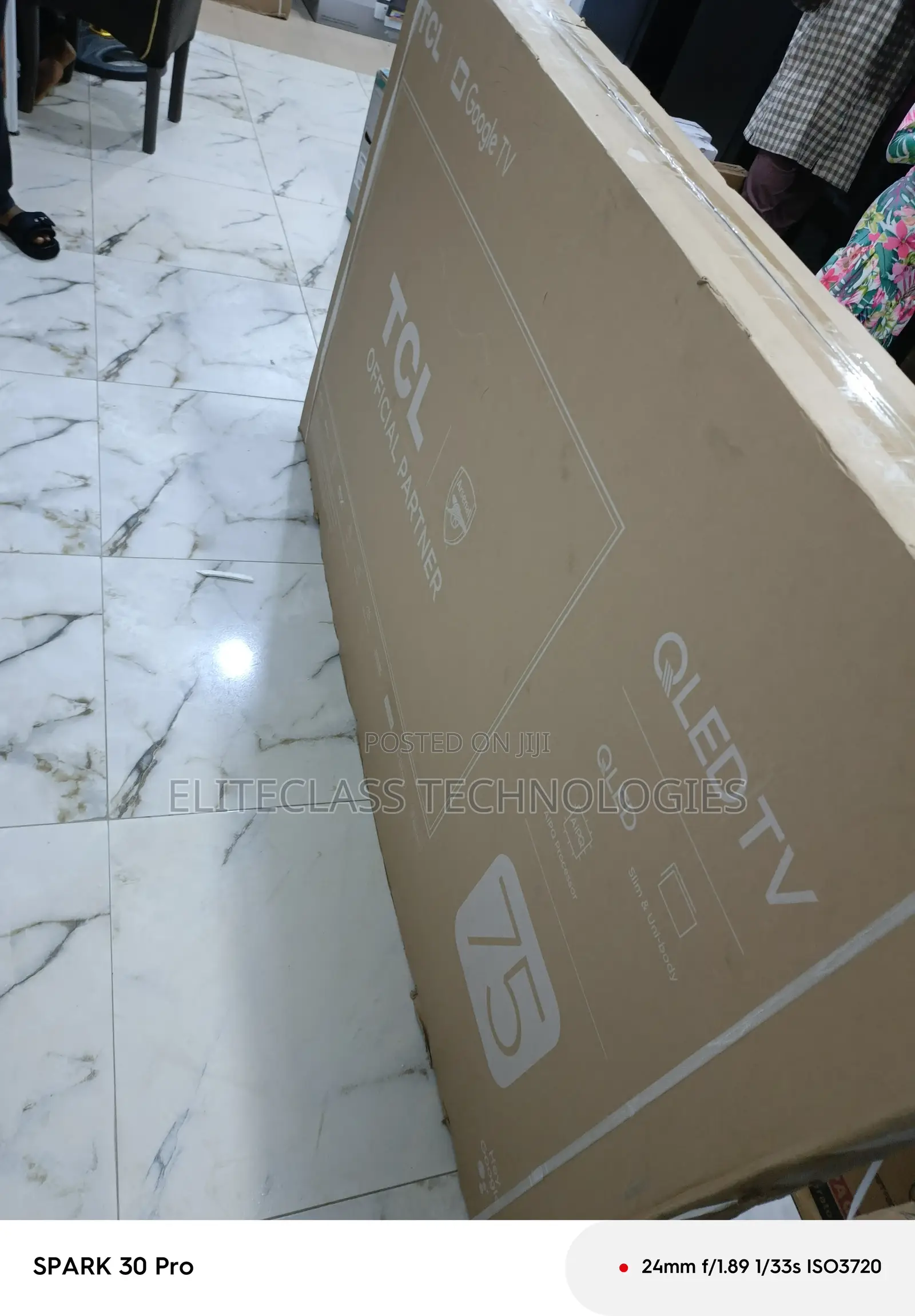 World-Class TCL 75p7k Qled Smart Tv