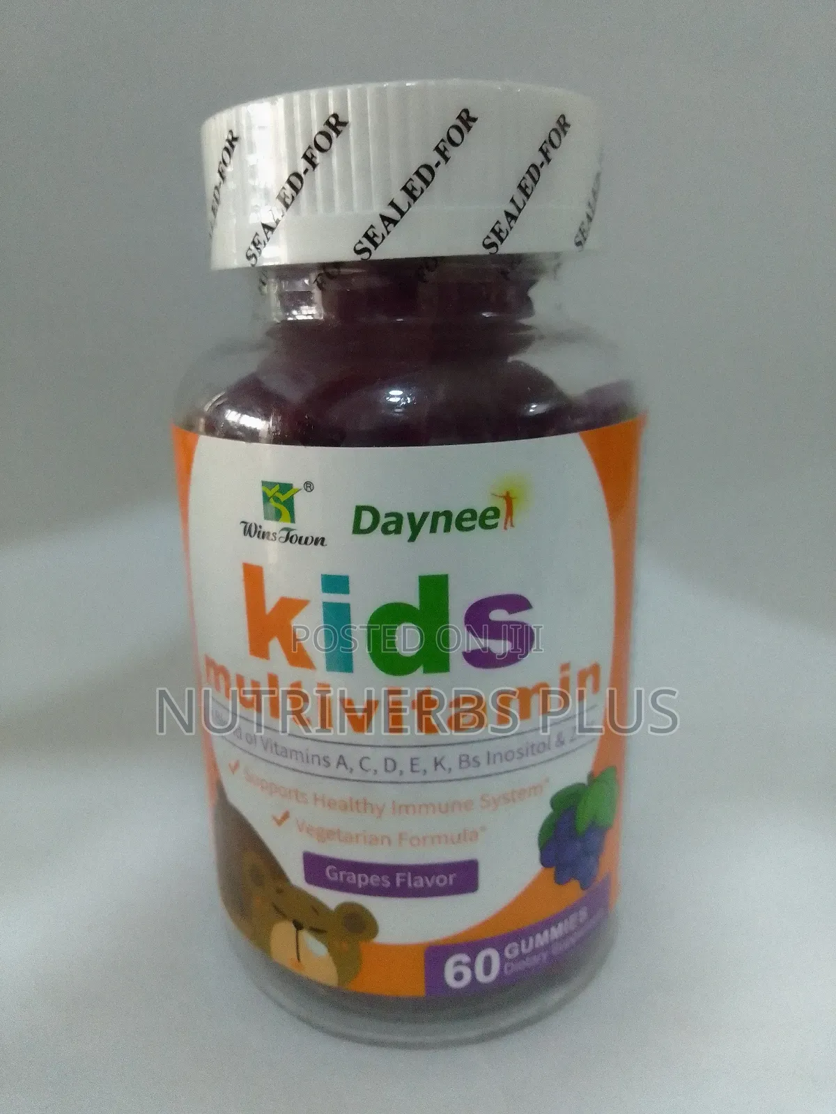 Wins Town Kids Multivitamin : For Kids Healthy Immune System