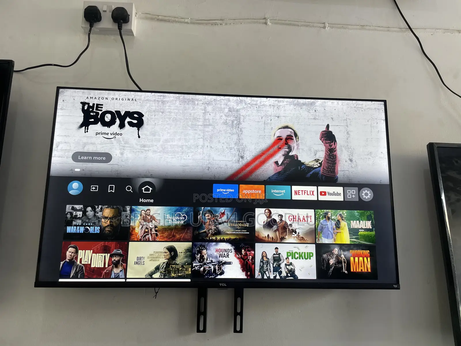 Tcl 40 Inches Full Smart Tv With Free Netflix Acct Bluetooth Mirror Ca