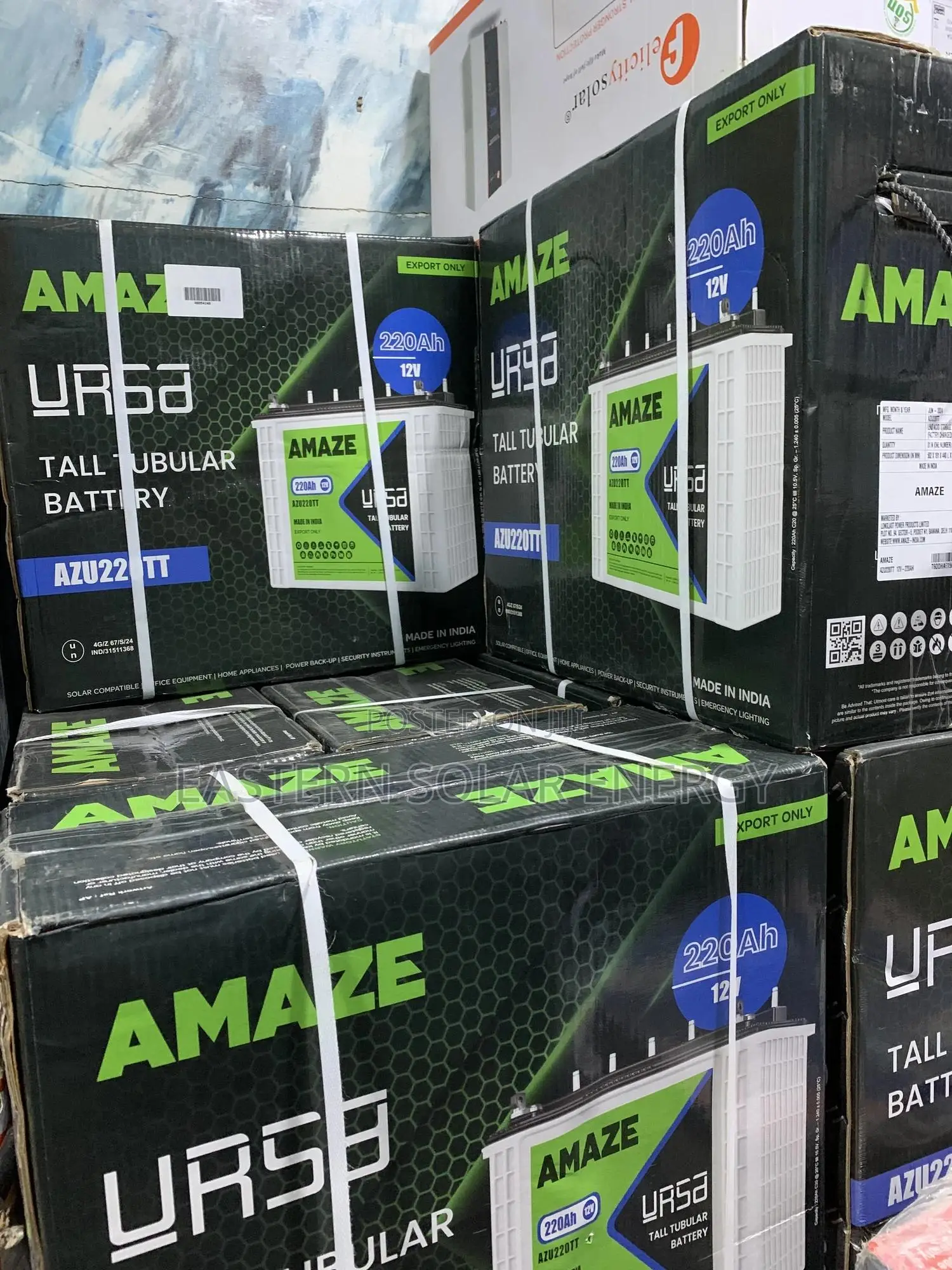 Amaze Tubular Battery