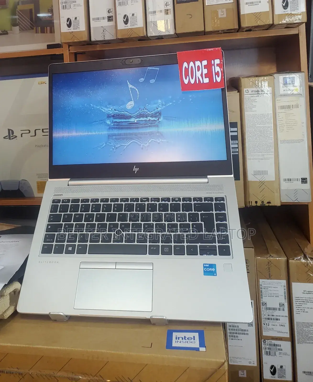 New Laptop HP ProBook 450 G6 8GB Intel Core i5 SSD 256GB