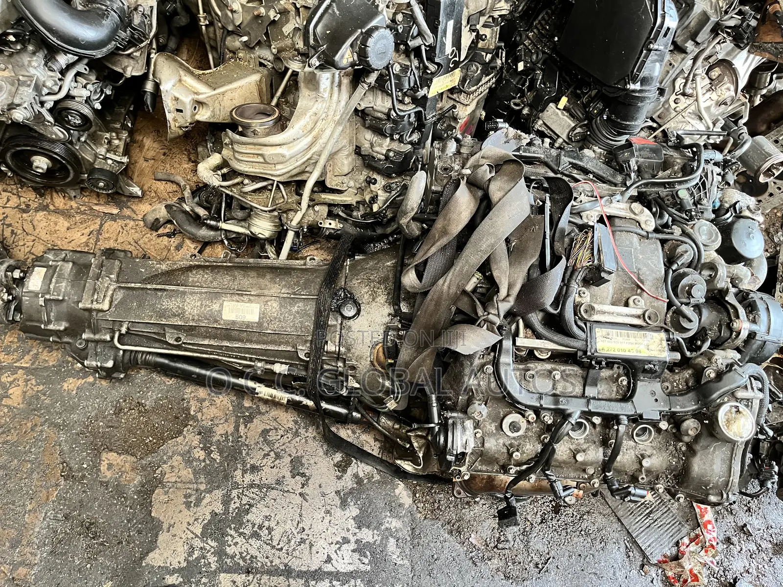 Complete Engine With Gear Mercedes 204 C300 Glk 2008 Too 2010, 4matic