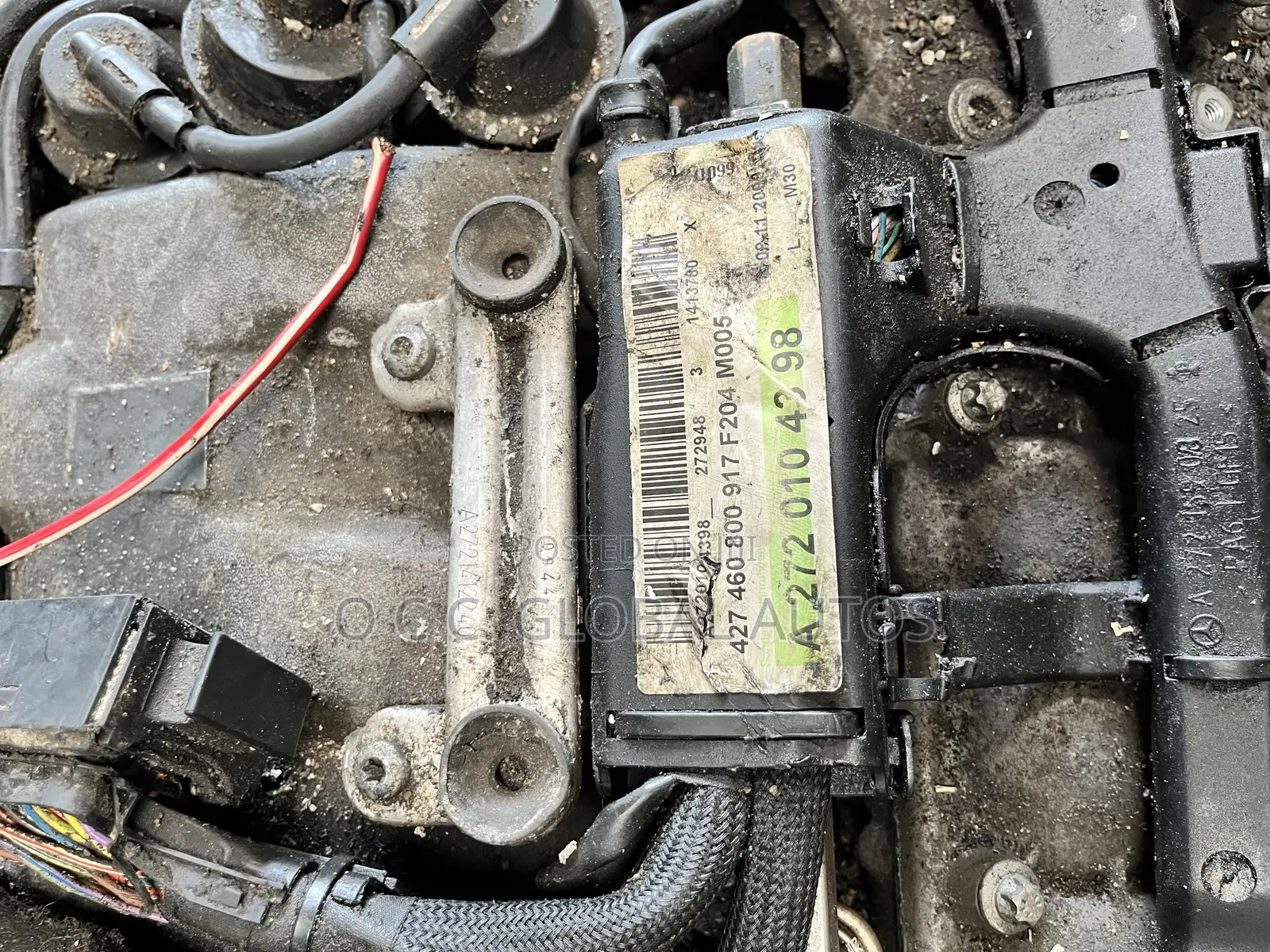 Complete Engine With Gear Mercedes 204 C300 Glk 2008 Too 2010, 4matic