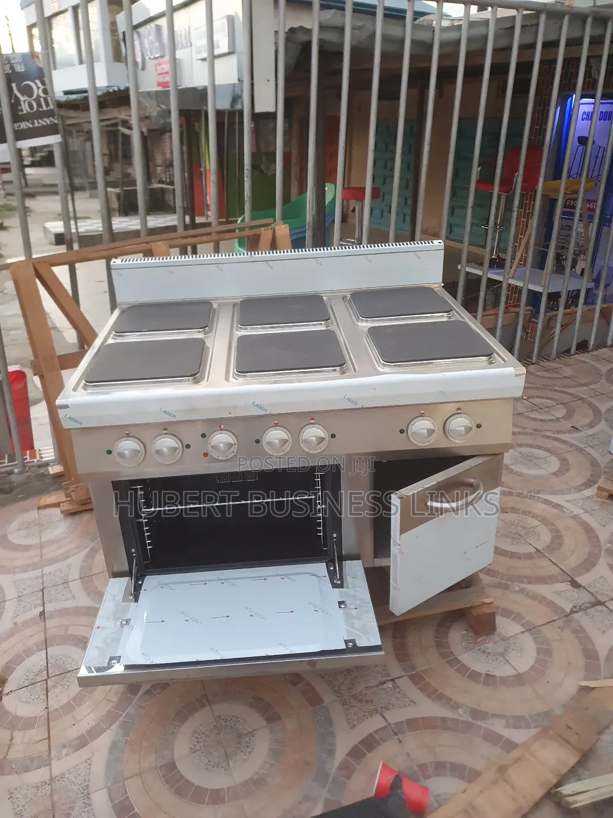 6burner Hot Plate Cooker Modular Italy