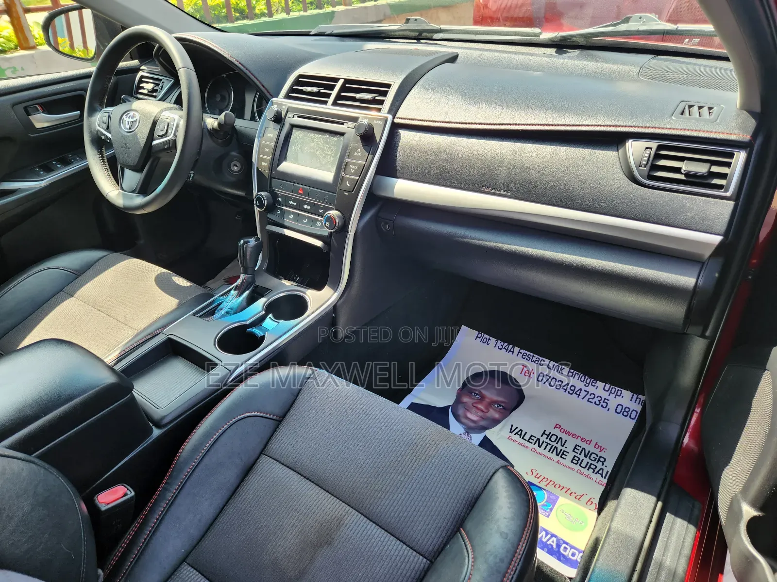 Toyota Camry 2016 Red