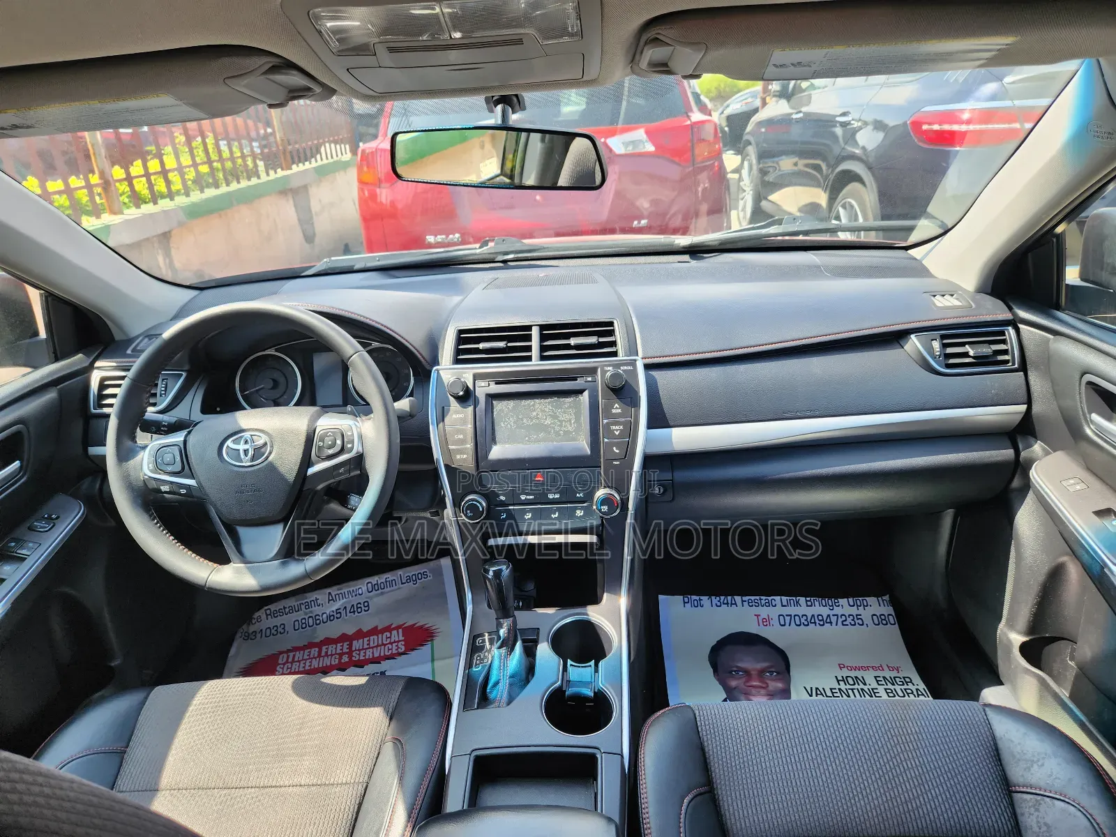Toyota Camry 2016 Red