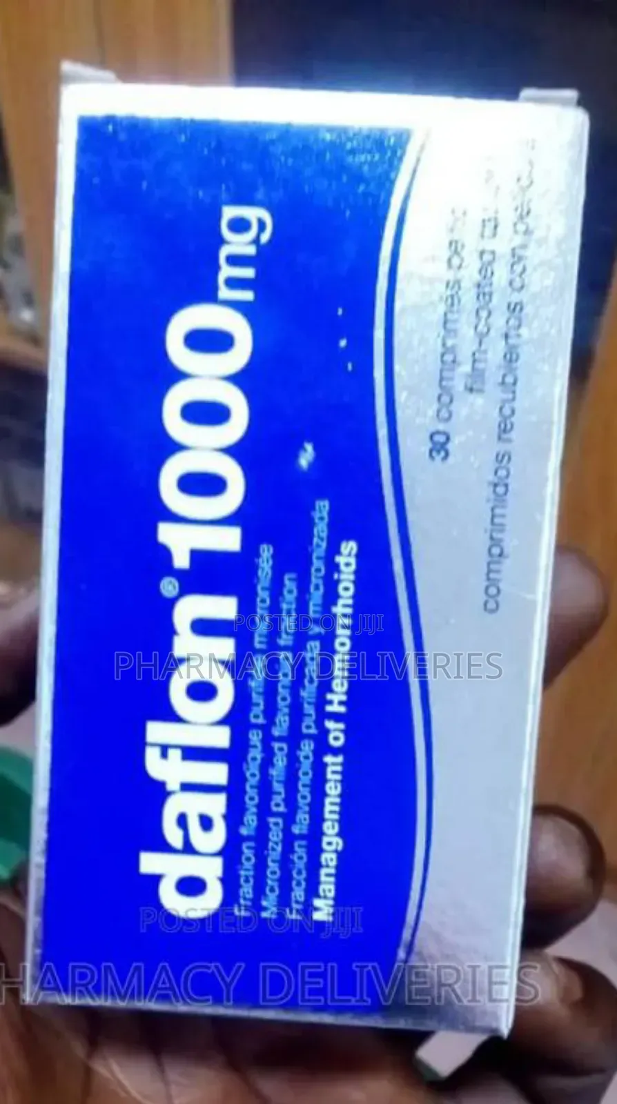 Daflon 1000mg – Powerful Relief for Varicose Veins Hemorrhoids