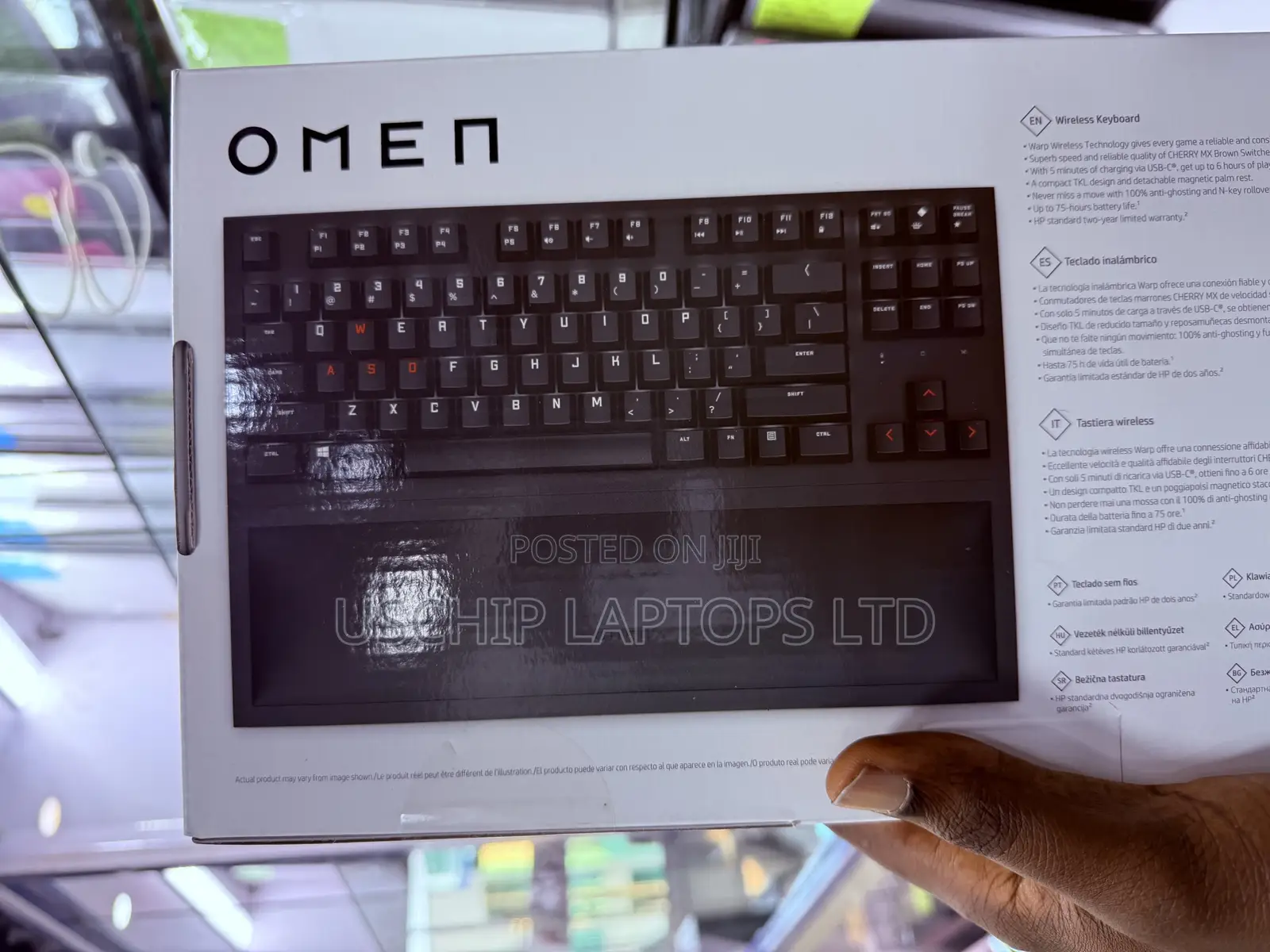 Omen Spacer Wireless Gaming Keyboard