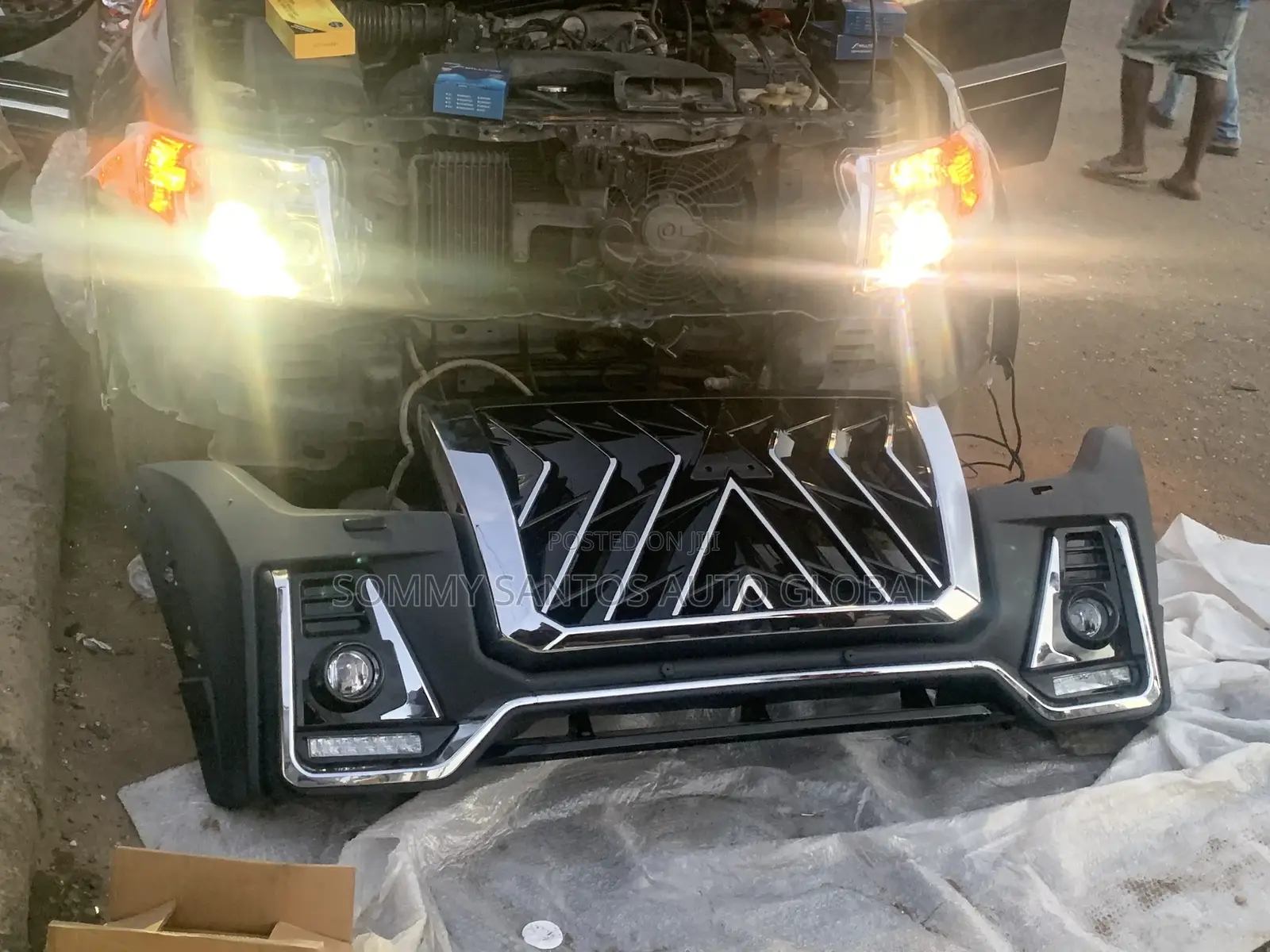 Complete Upgrade for Mitsubishi Pajero Tiger Face 2023 Available