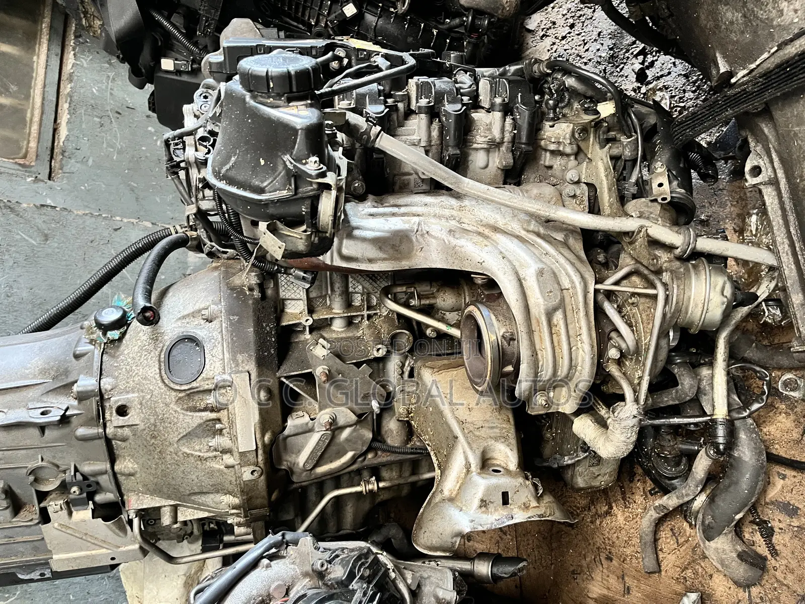 Complete Engine With Gear Mercedes 205 C300, 2014 Non 4matic 2wheel