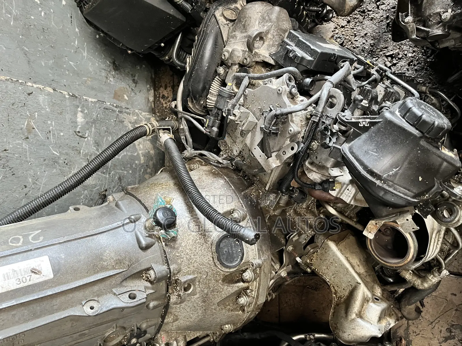 Complete Engine With Gear Mercedes 205 C300, 2014 Non 4matic 2wheel