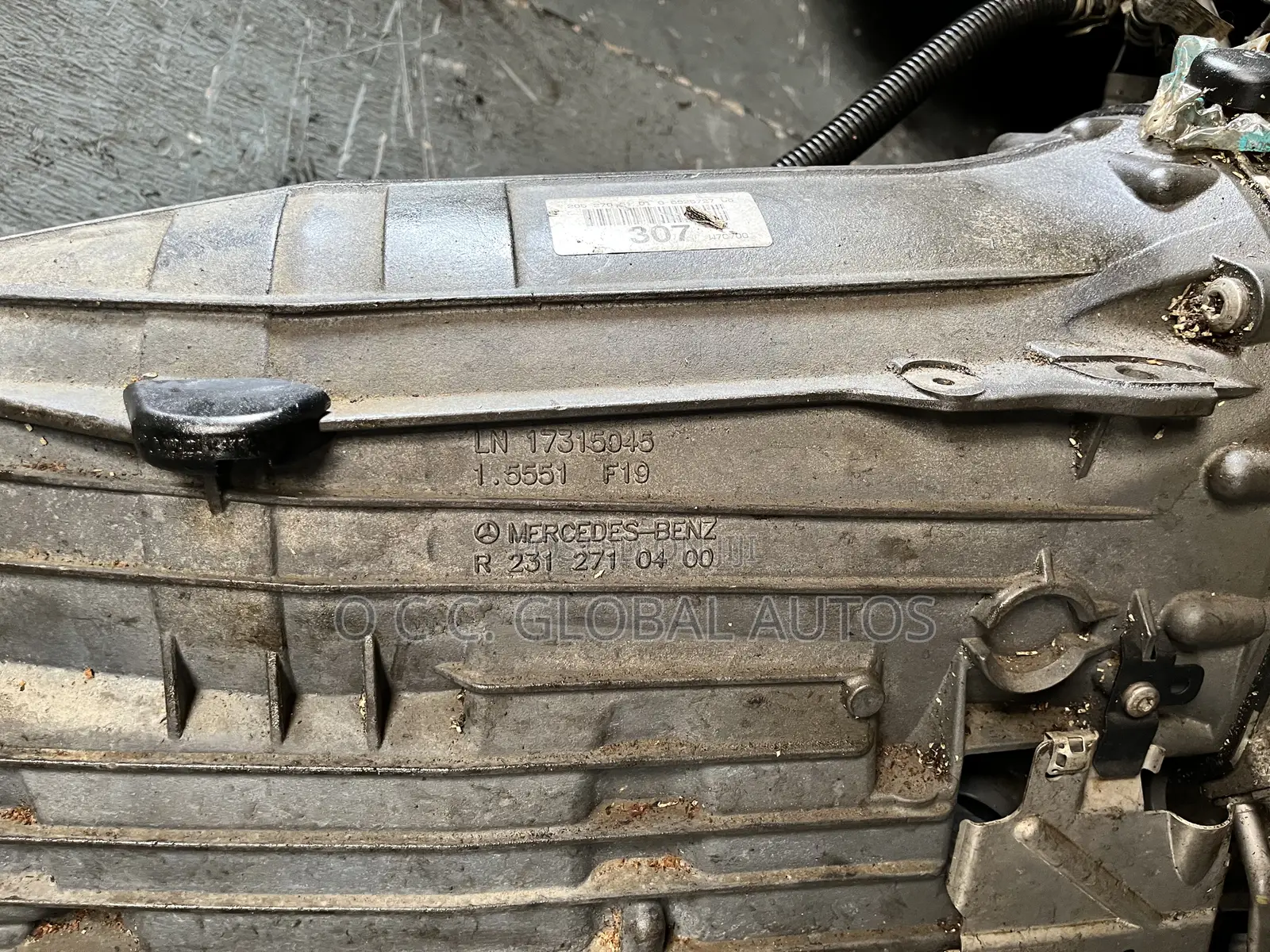 Complete Engine With Gear Mercedes 205 C300, 2014 Non 4matic 2wheel
