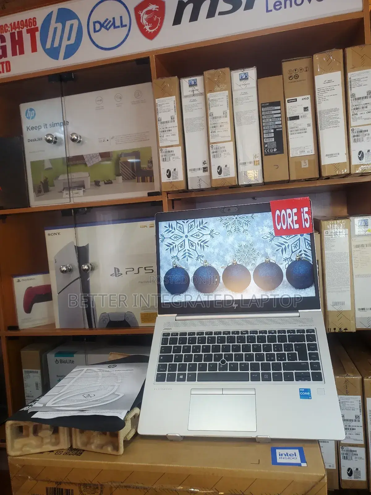 New Laptop HP ProBook 450 G6 16GB Intel Core i5 SSD 1T