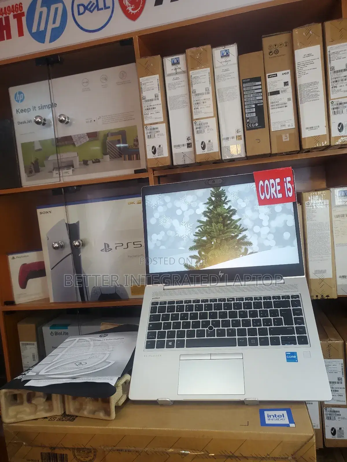 New Laptop HP ProBook 450 G7 16GB Intel Core i5 SSD 512GB