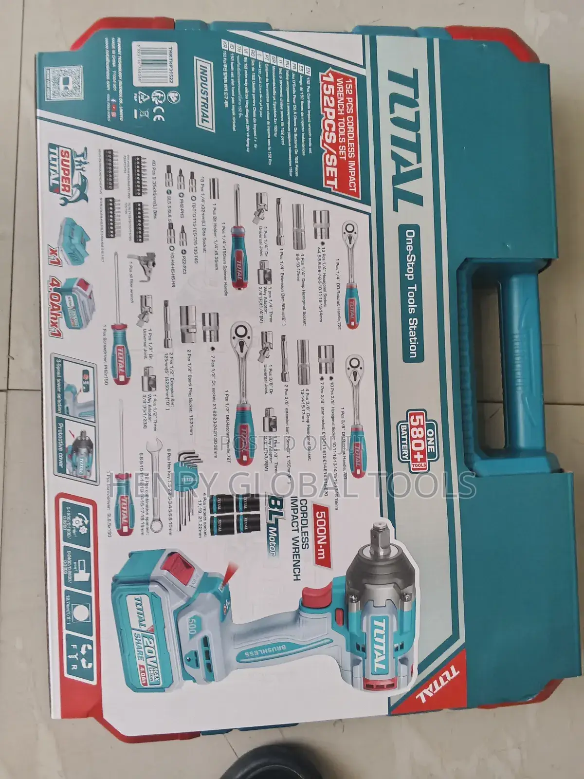 152pcs Total Impact Wrench Set