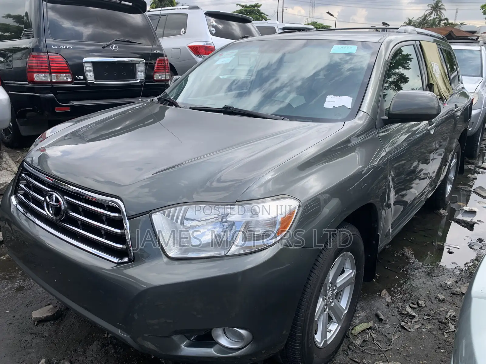 Toyota Highlander 2010 Green
