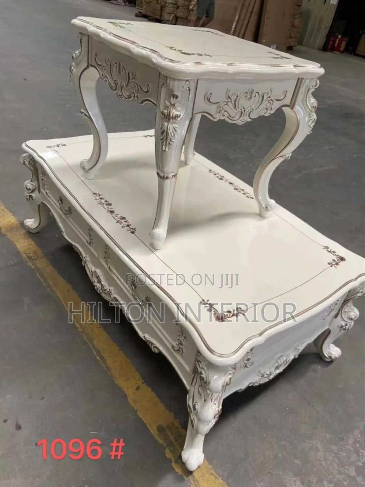 Royal Wooden Center Table Set