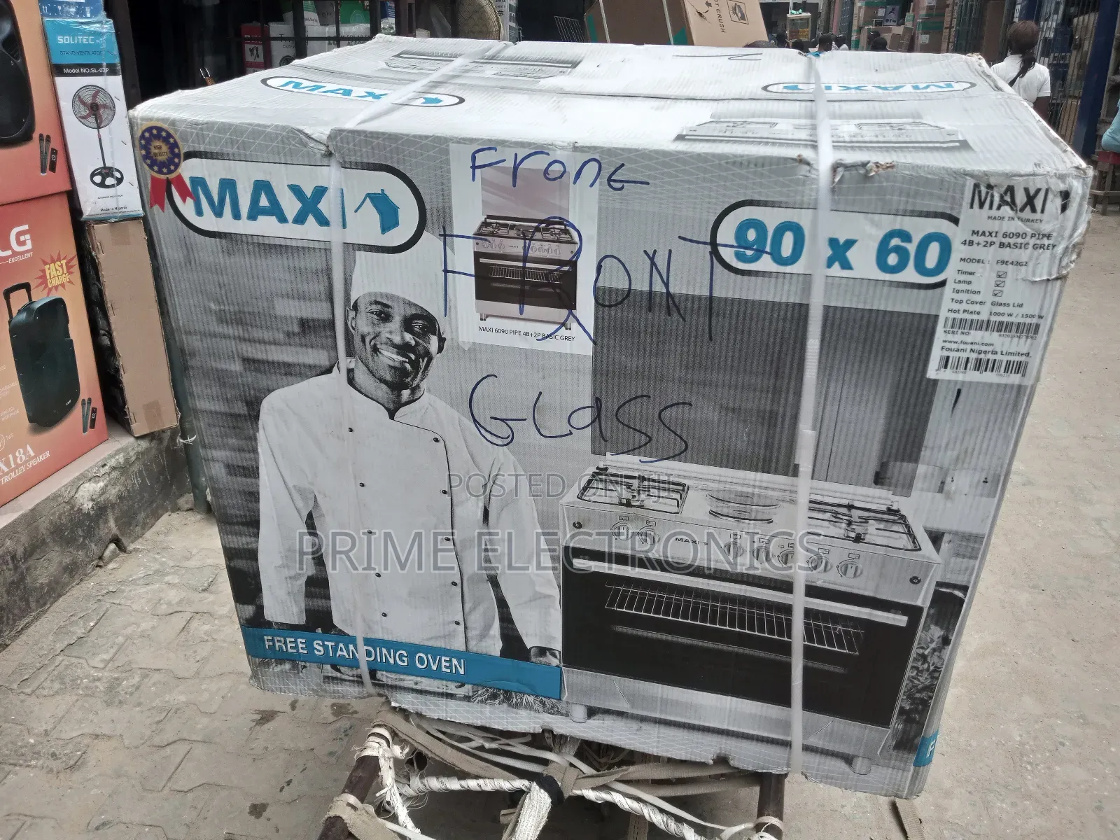 Maxi Cooker 6 Burner 4gas 2 Electric