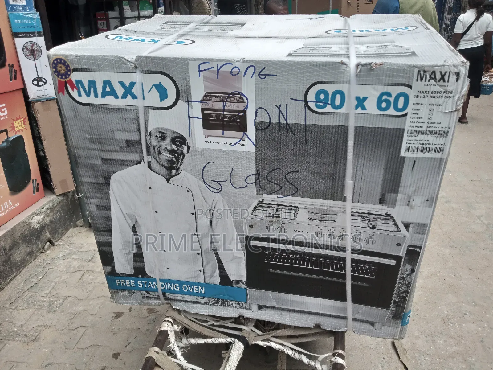 Maxi Cooker 6 Burner 4gas 2 Electric