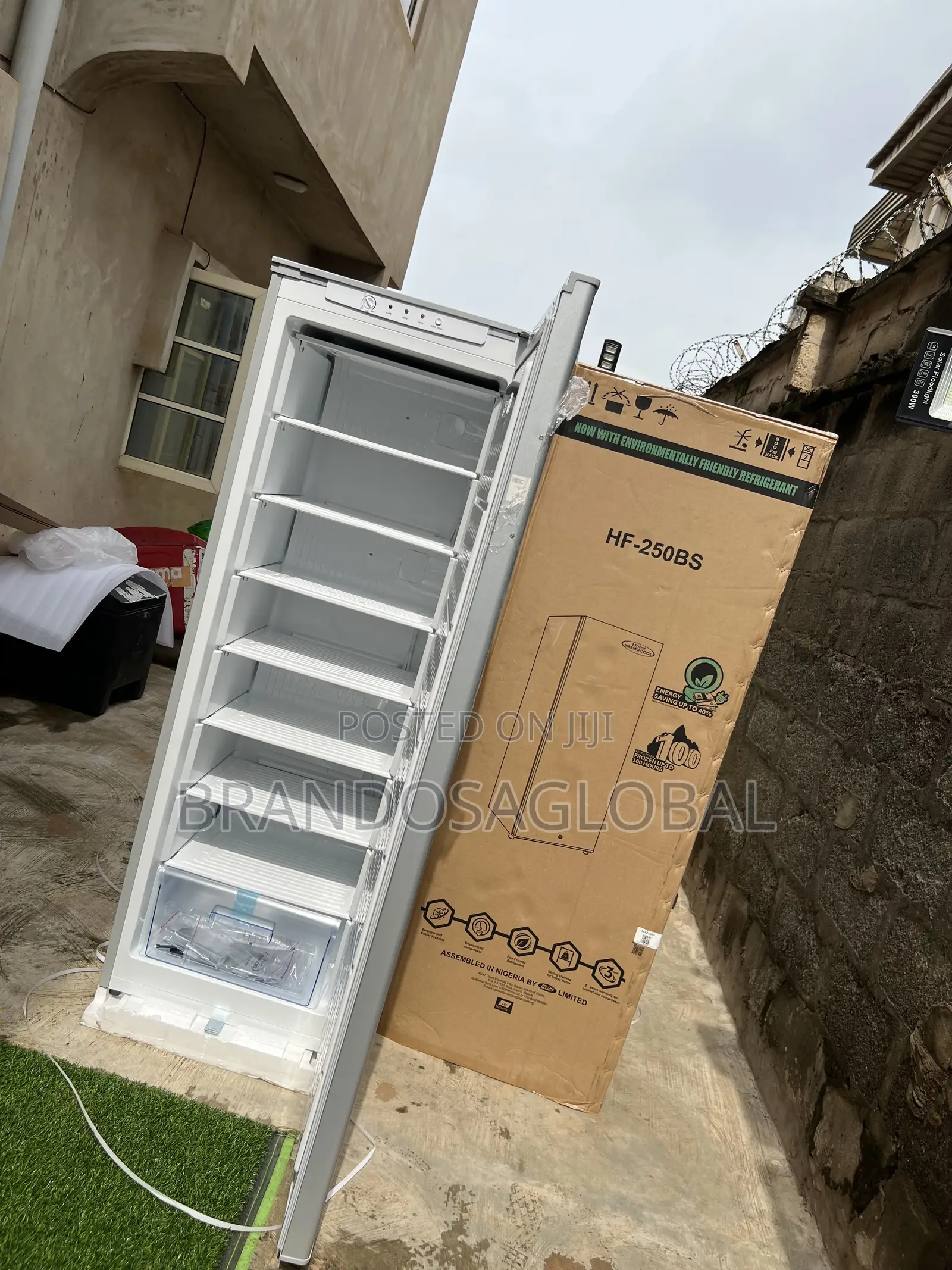 Haier Thermocool Hf-250bs Upright Freezer – Compact Reliable Design