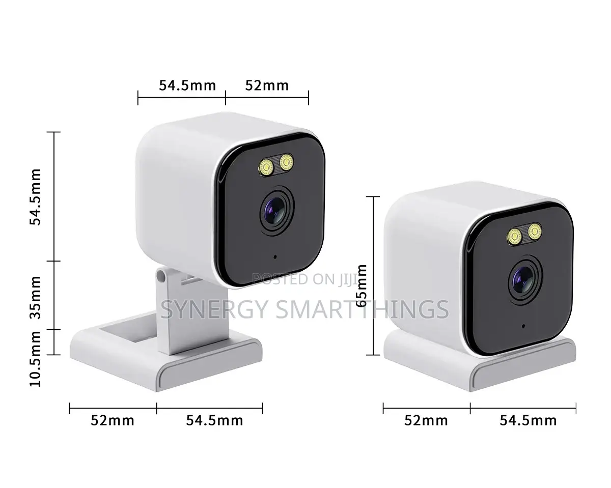 Dual 4mp Mini Wi-Fi Indoor Surveillance Camera
