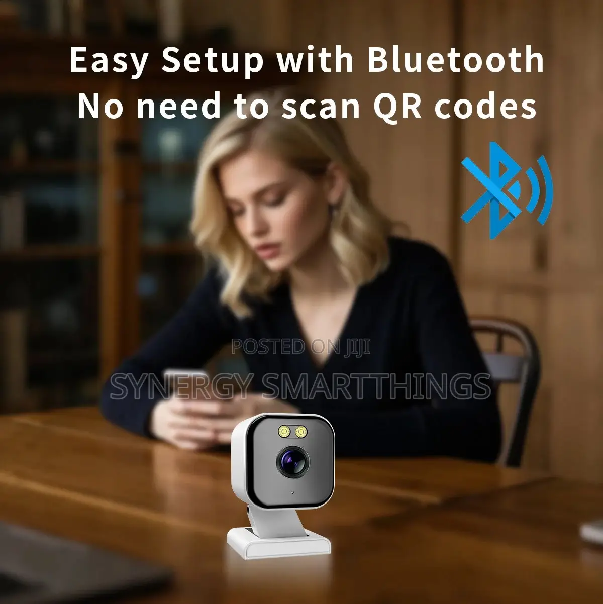 Dual 4mp Mini Wi-Fi Indoor Surveillance Camera