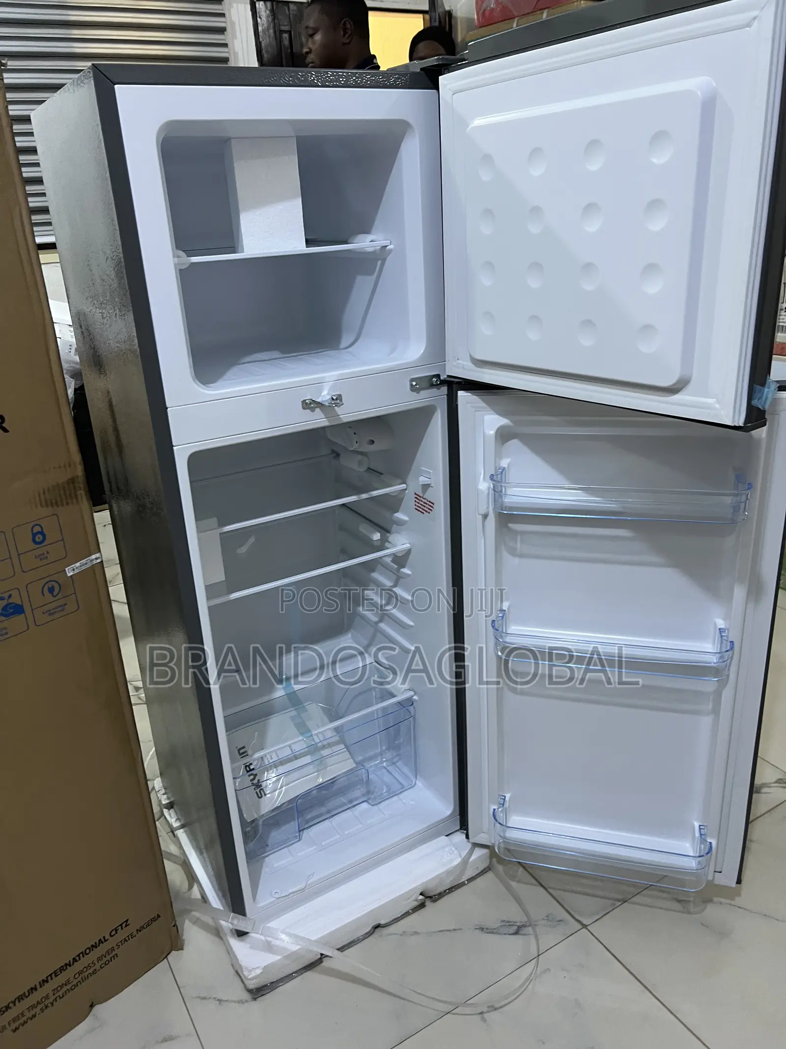 Brand New Skyrun 138l Refrigerator – Strong Freezer, Durable Motor