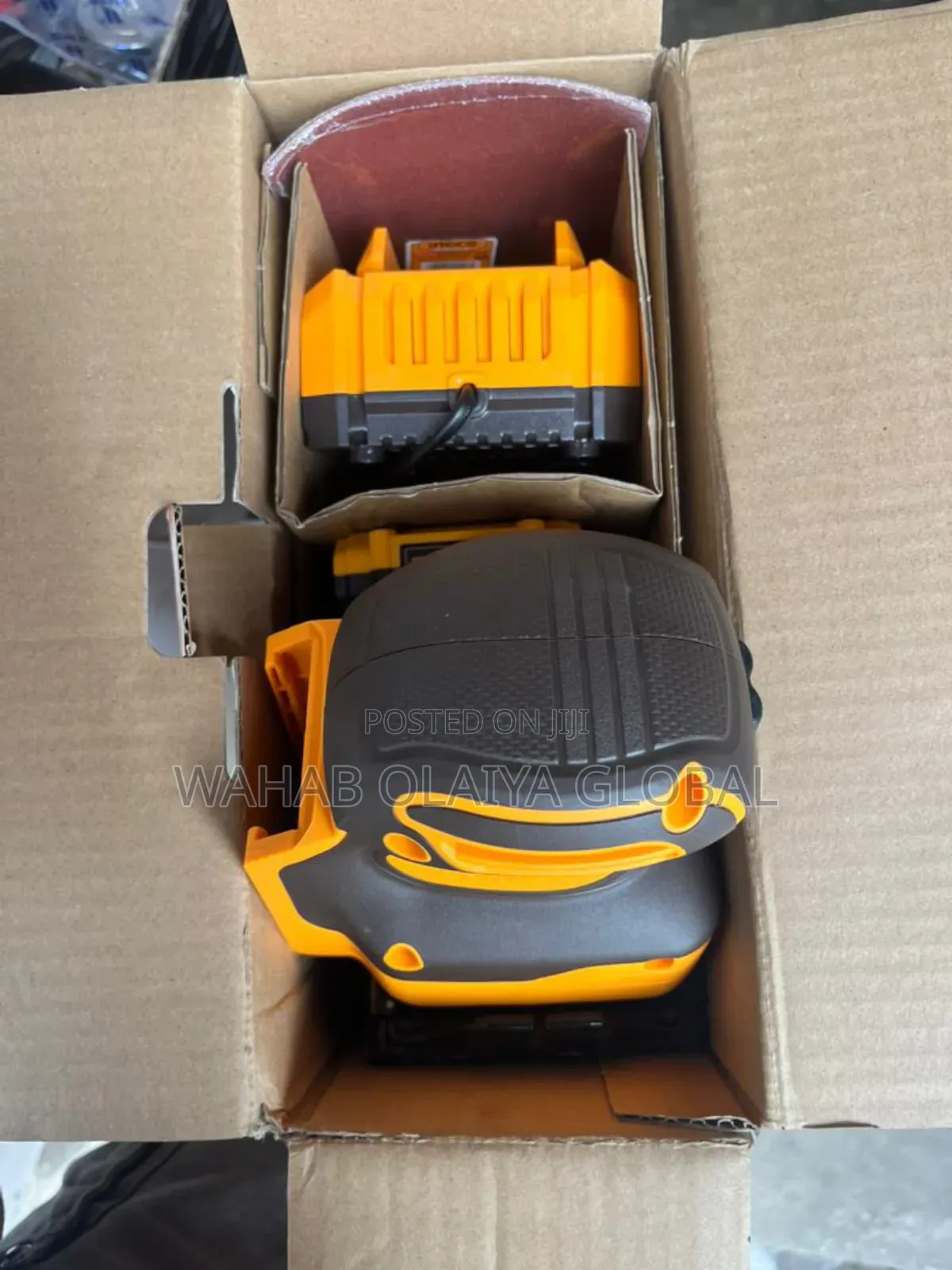 Ingco 20v Lithium-ion Sheet Sander – Cordless Powerful Finishing Tool