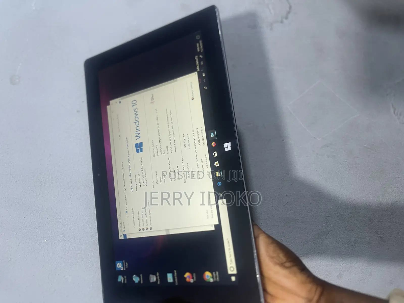 Laptop Microsoft Surface Pro 2 8GB Intel Core I5 SSD 256GB