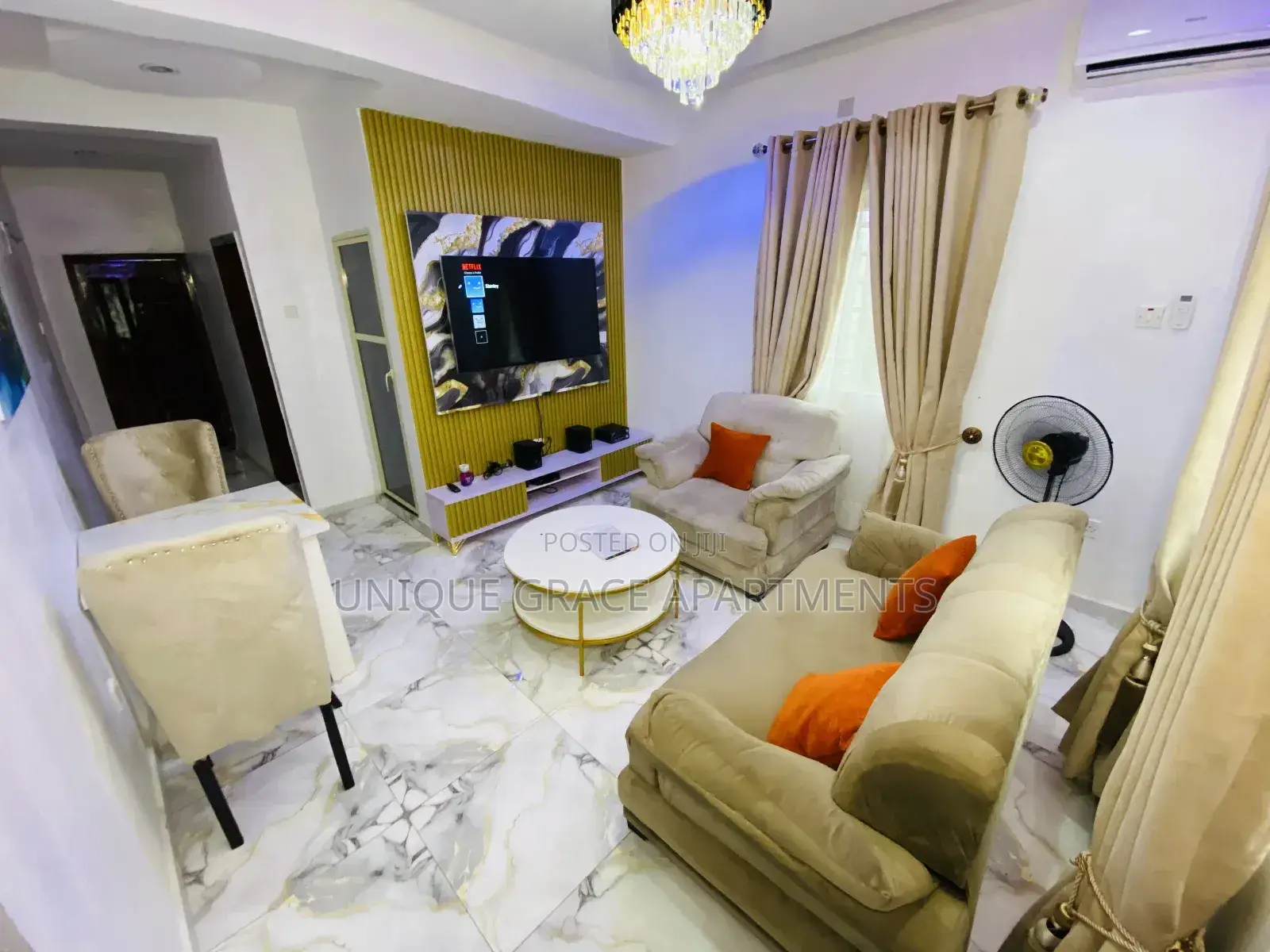 Unique Grace 1bedroom, 247light,Uninterrupted Wi-Fi