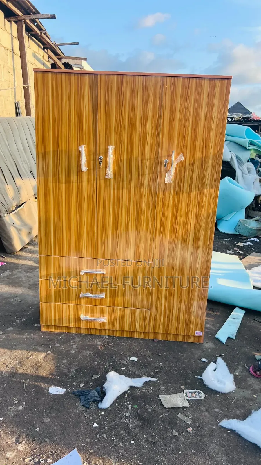 Solid Wood Wardrobe (4 by 6)