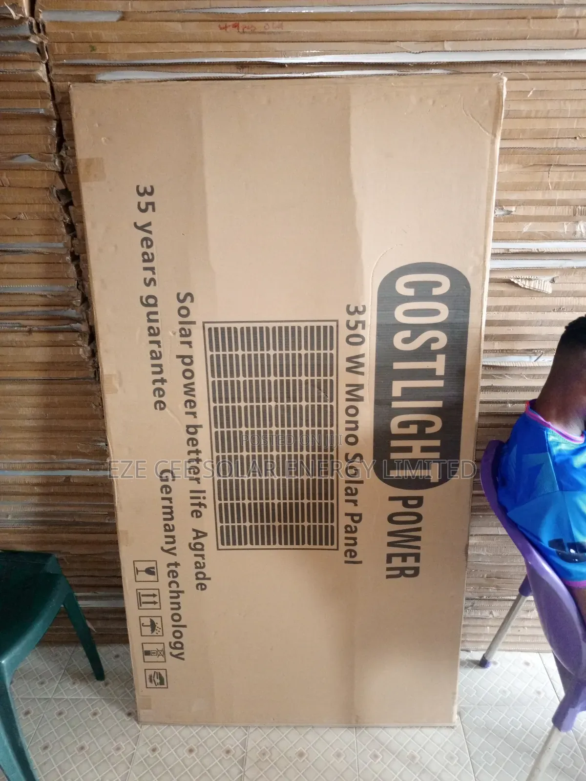 350watts Mono Crystaline Solar Panel