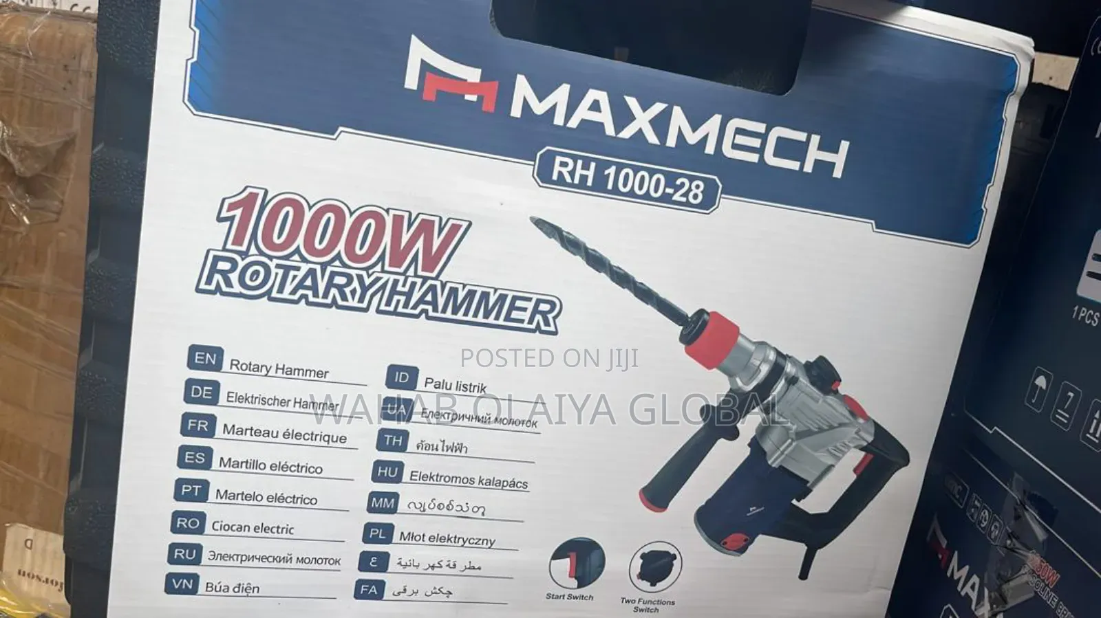 Maxmech 1000w Rotary Hammer – Heavy-Duty Drilling Machine