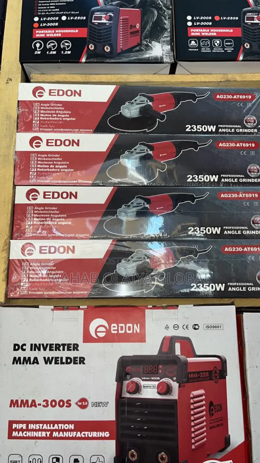 Edon 2350w Angle Grinder Machine – Heavy-Duty Cutting Grinding Tool