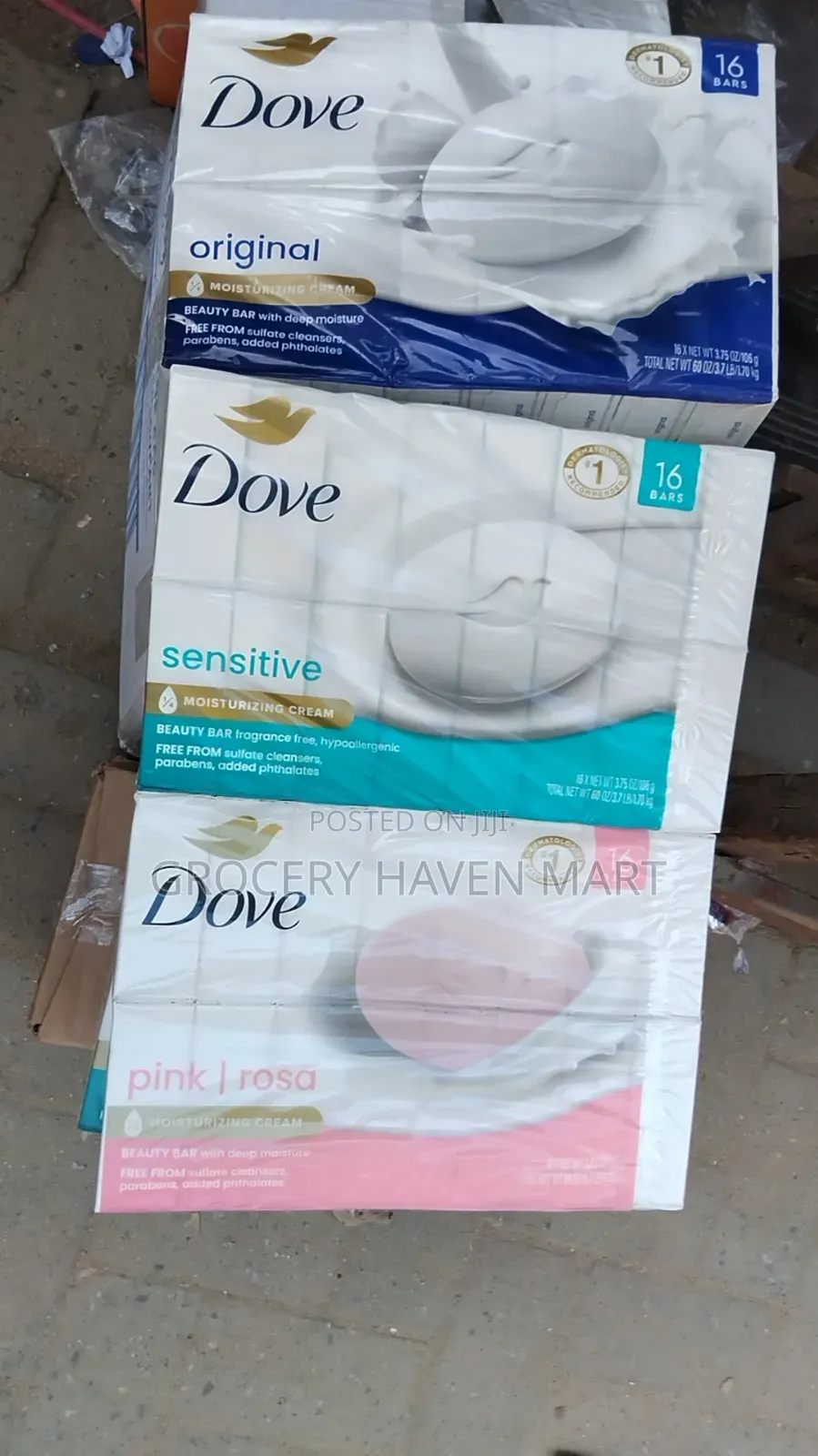 Dove Beauty Bar Soap - 16 Bars