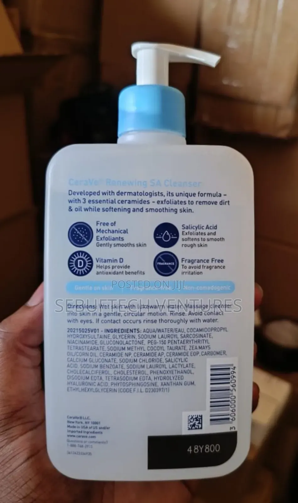 Cerave Renewing Sa Cleanser - Value Size - 473ml