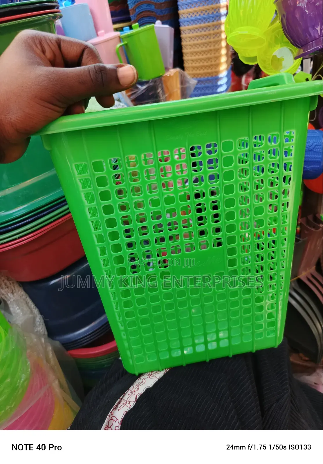 Medium Plastic Basket