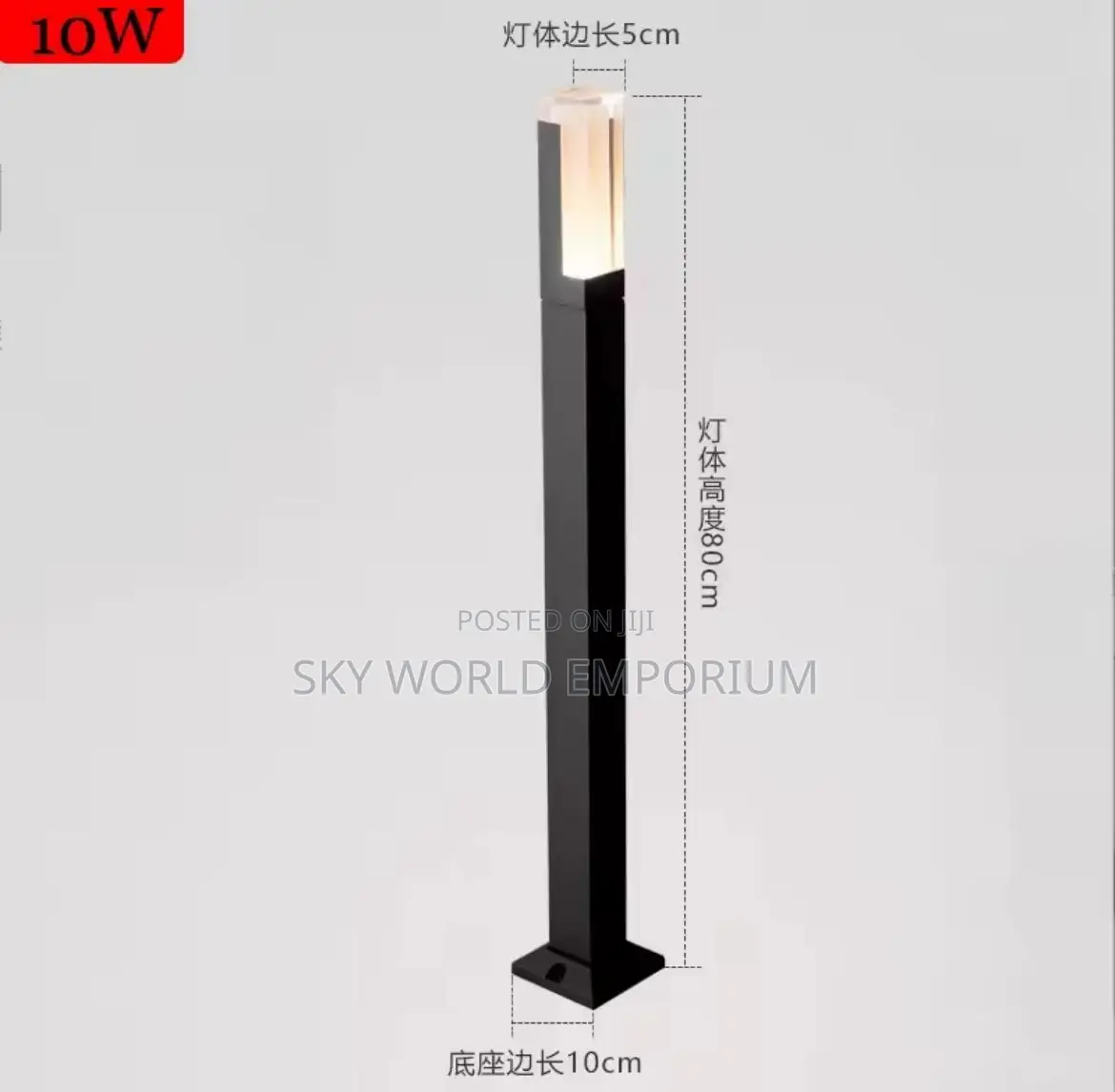 Ip65 Waterproof Street Light Garden Channel Lawn Light