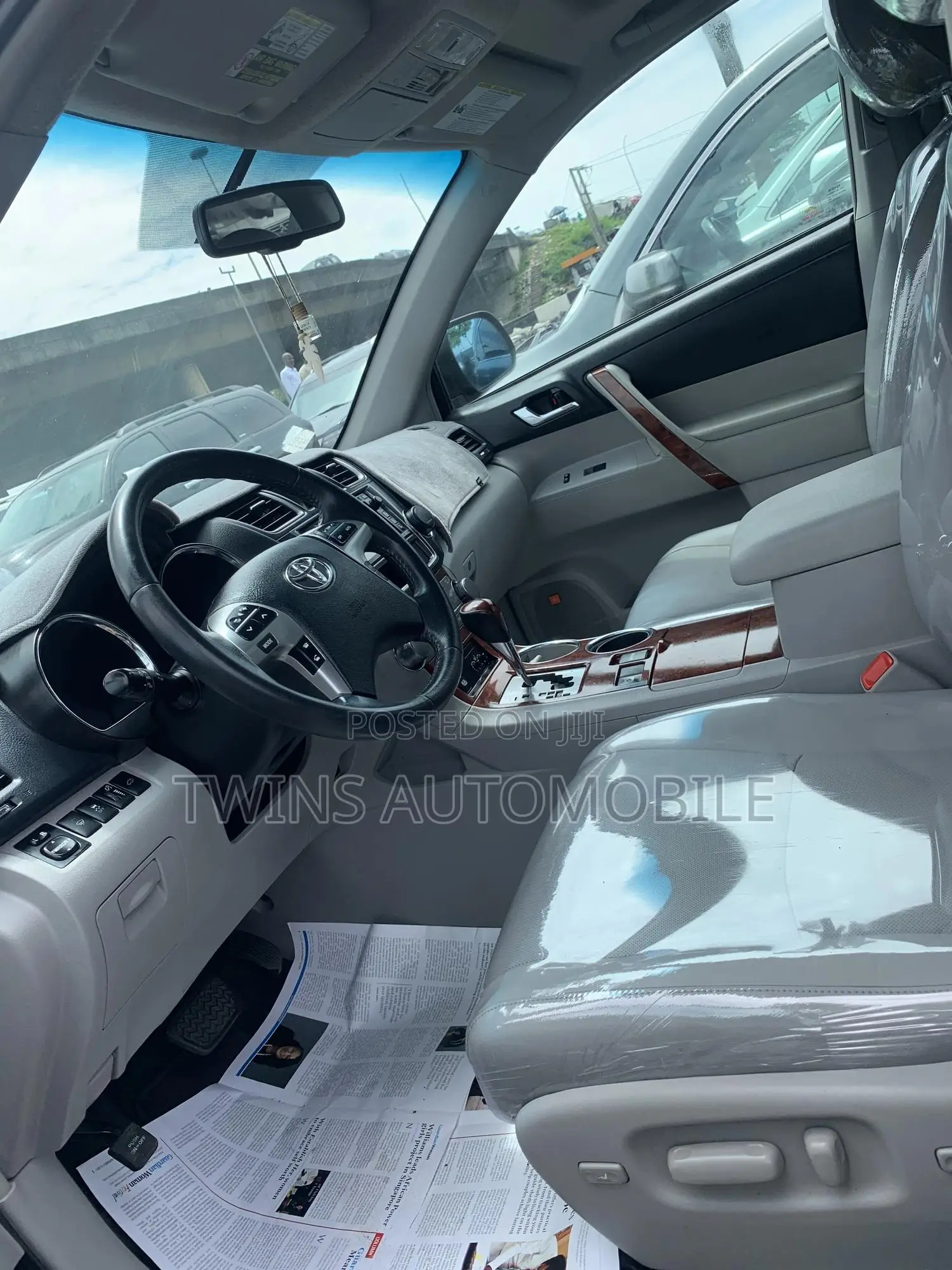 Toyota Highlander Limited 3.5l 4WD 2013 Blue