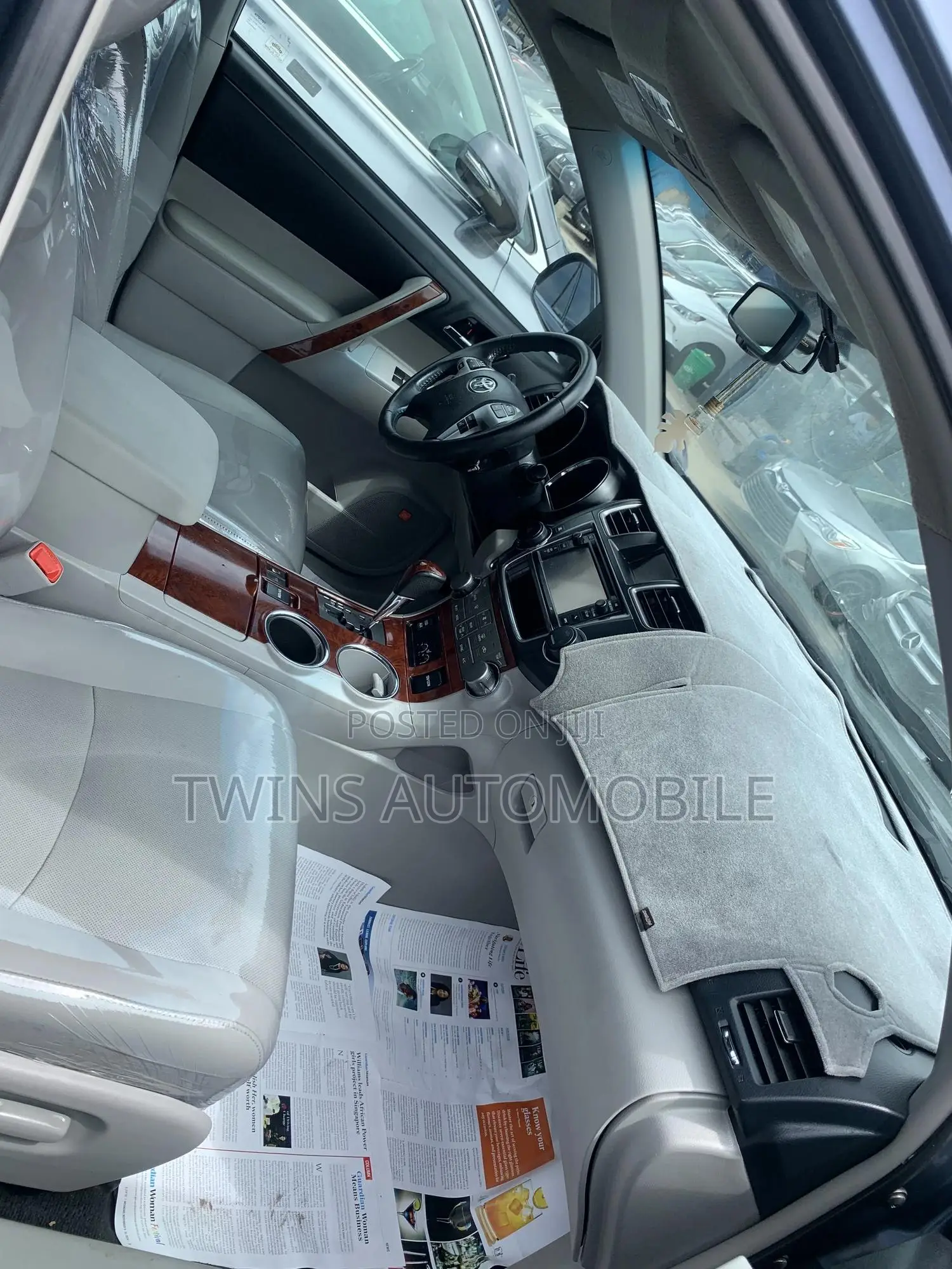 Toyota Highlander Limited 3.5l 4WD 2013 Blue