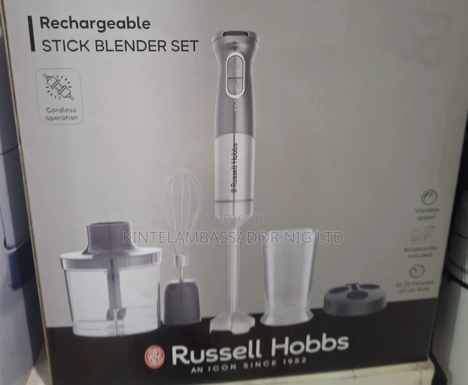 Russell Hobbs Rechargeable Stick Blender Set