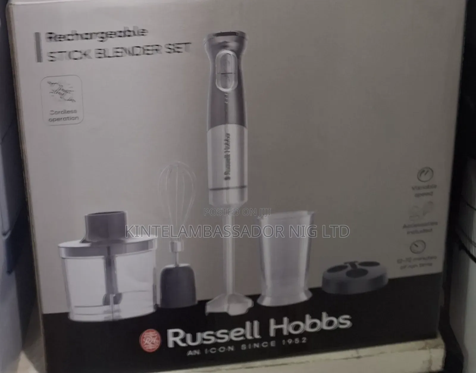 Russell Hobbs Rechargeable Stick Blender Set