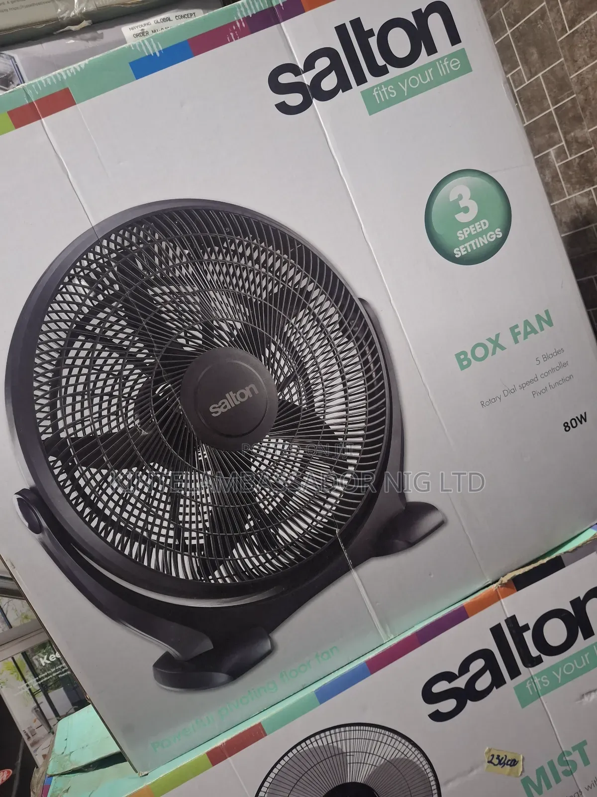 Salton Box Fan