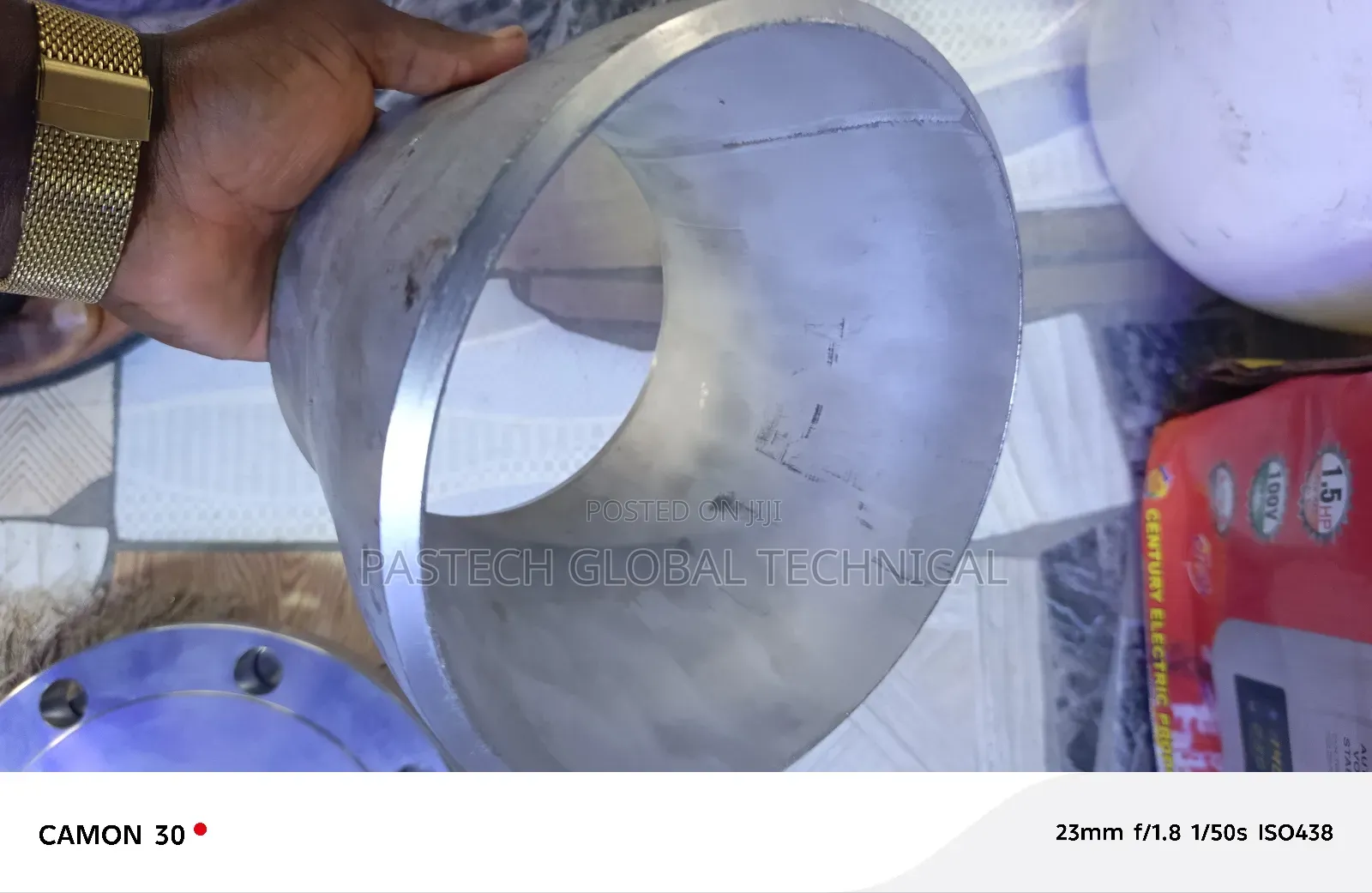 8" X 6" Concentric Reducer Sch40 Welded - 316/316l Stainless Steel