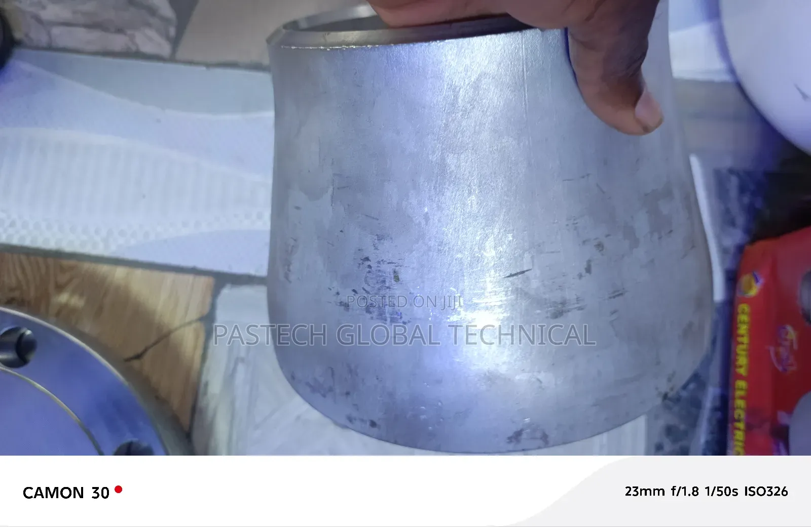 8" X 6" Concentric Reducer Sch40 Welded - 316/316l Stainless Steel