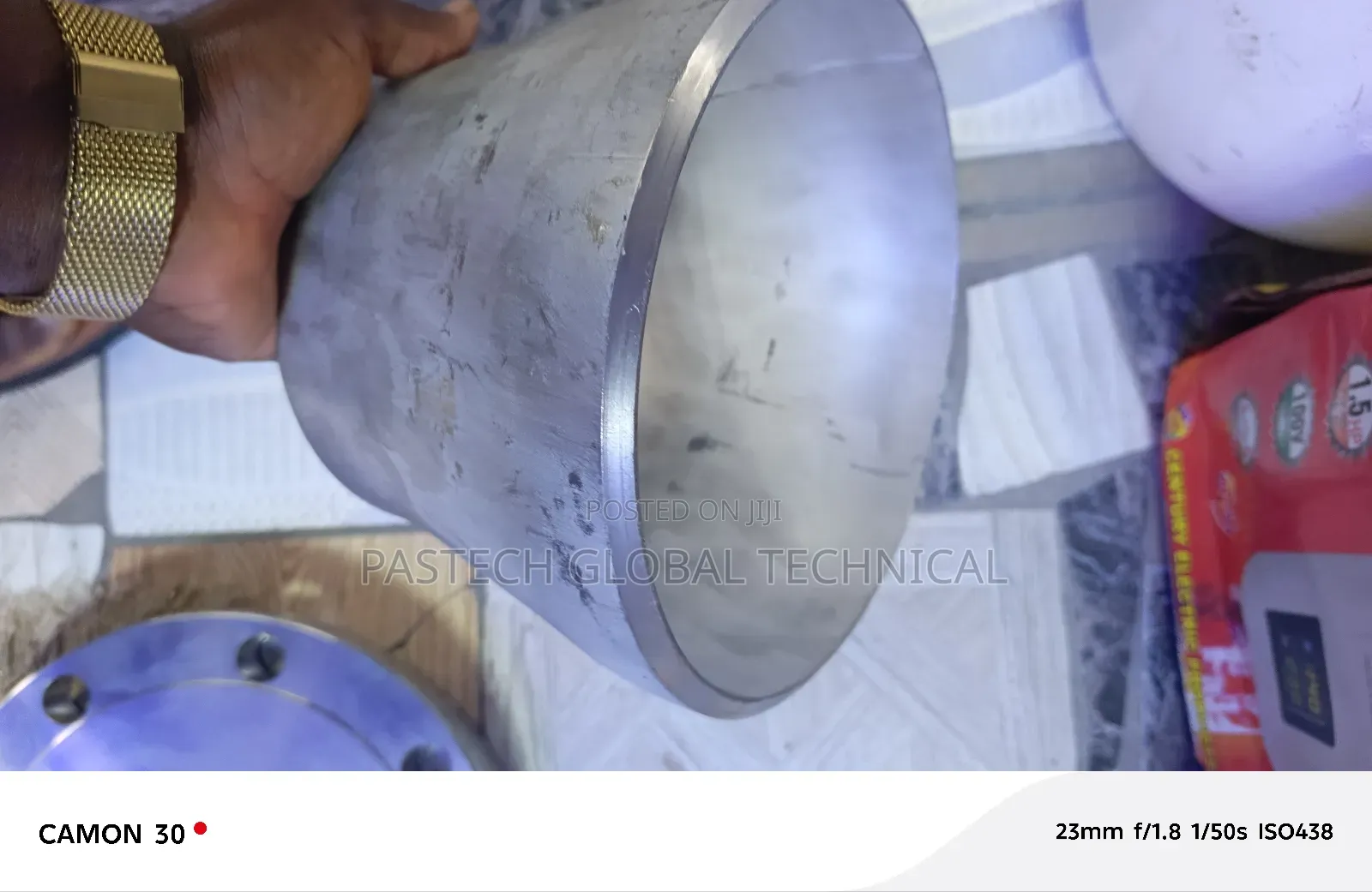 8" X 6" Concentric Reducer Sch40 Welded - 316/316l Stainless Steel