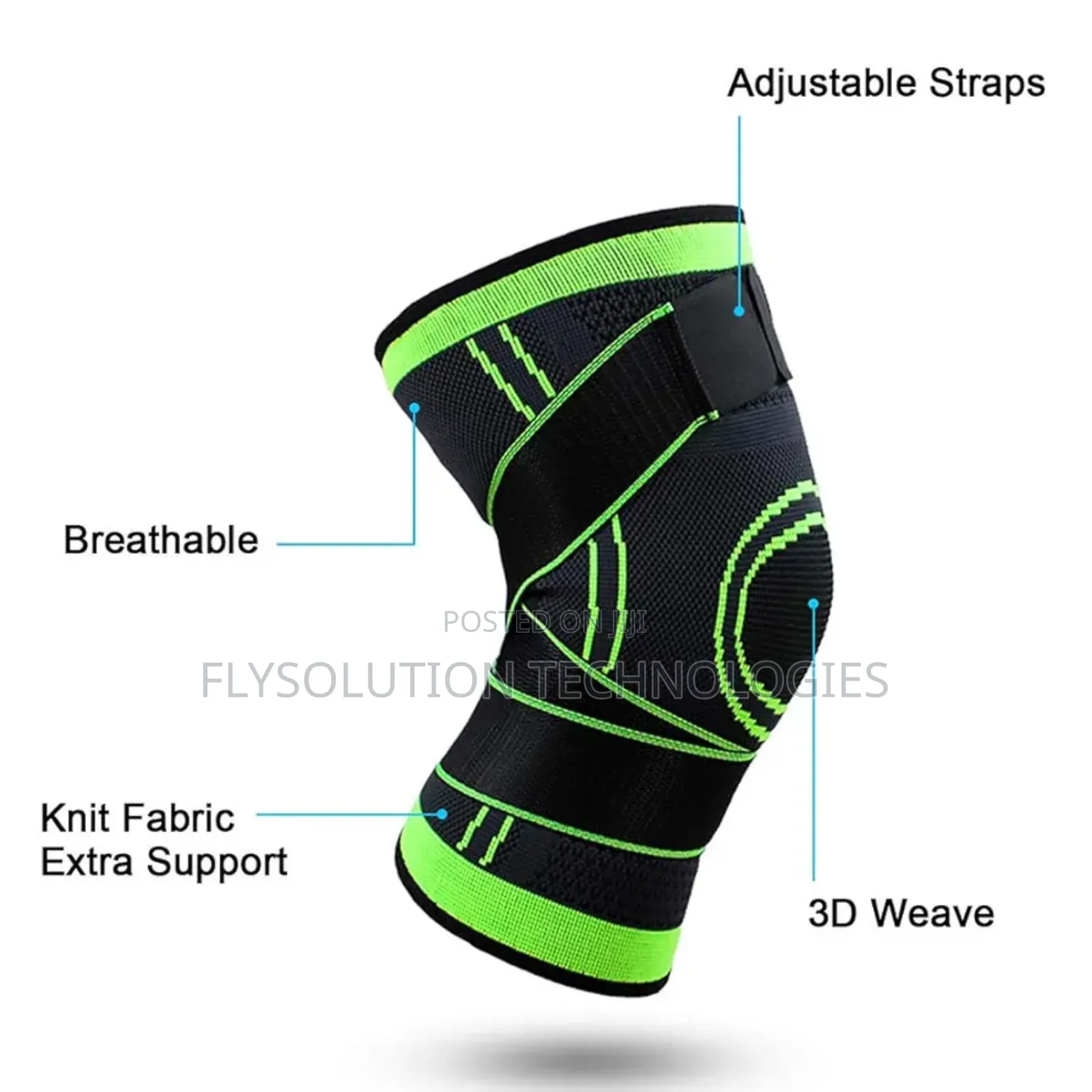 1pc Knee Support Brace for Arthritis Adjustable Sleeves Knee Support