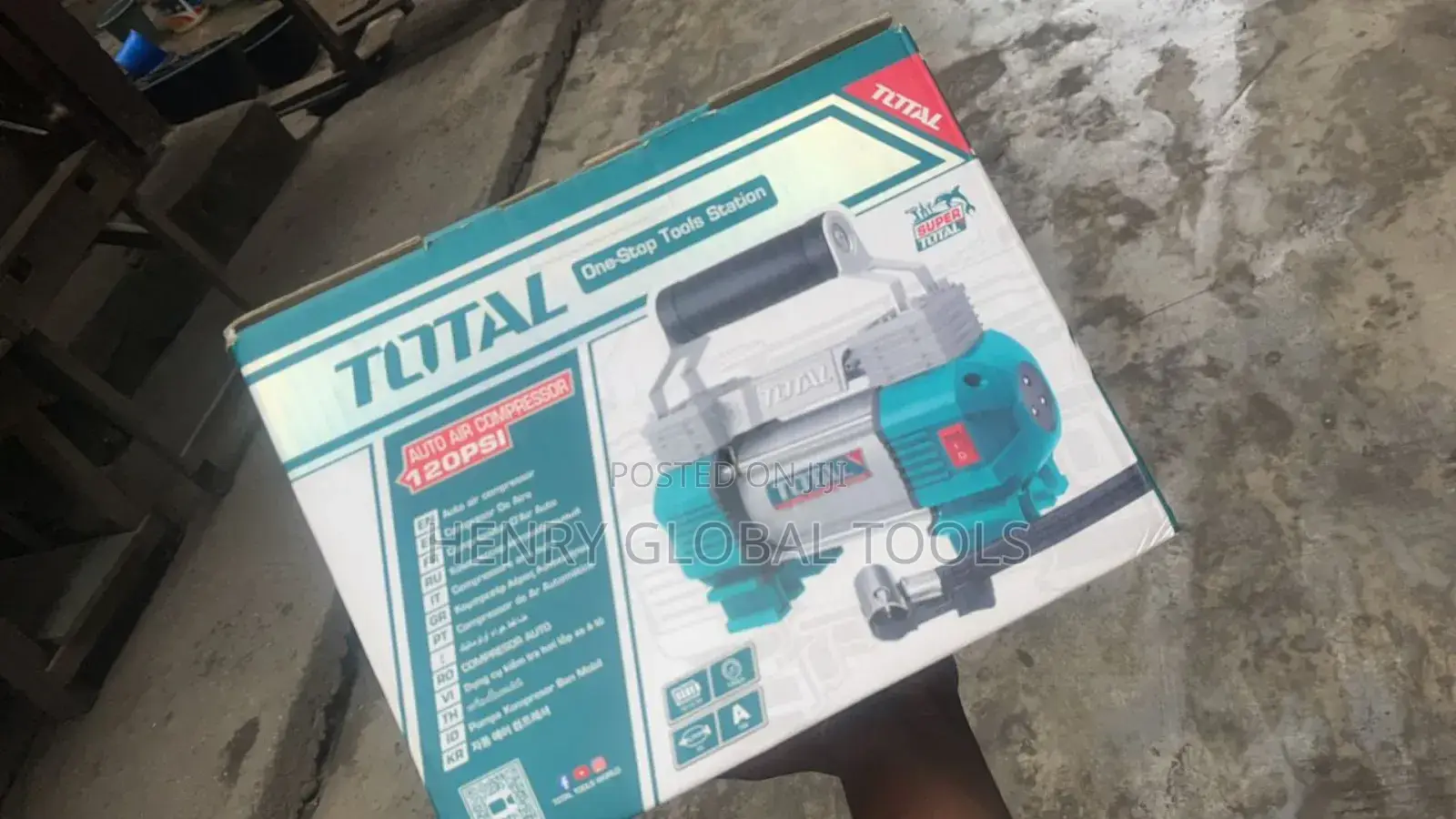 Total Auto Air Compressor Machine
